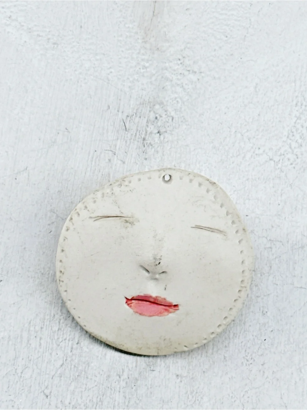 355u. Clay Ladyface Creepy